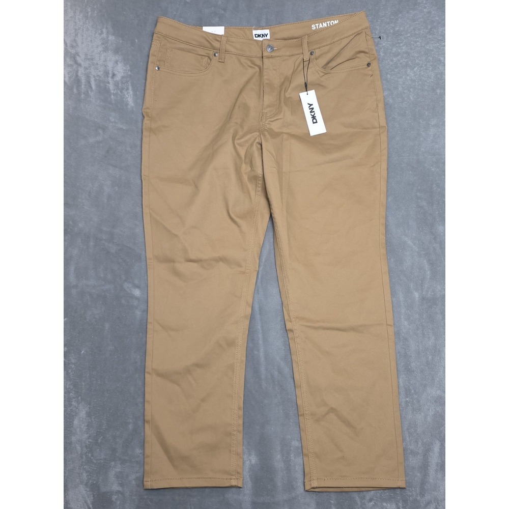 dkny stanton slim fit Pants Men's‎ 38x30 NWT Khaki